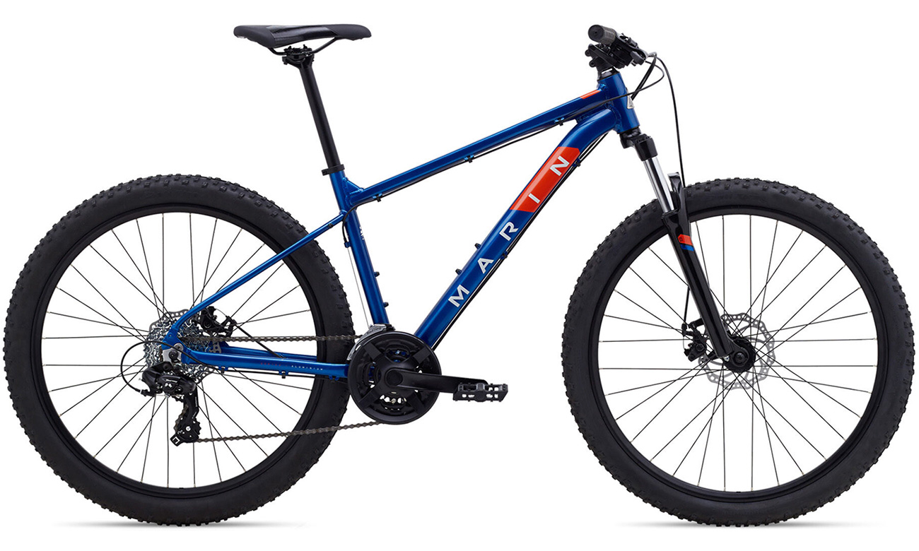Фотография Велосипед Marin BOLINAS RIDGE 1 29" 2021, размер L, blue
